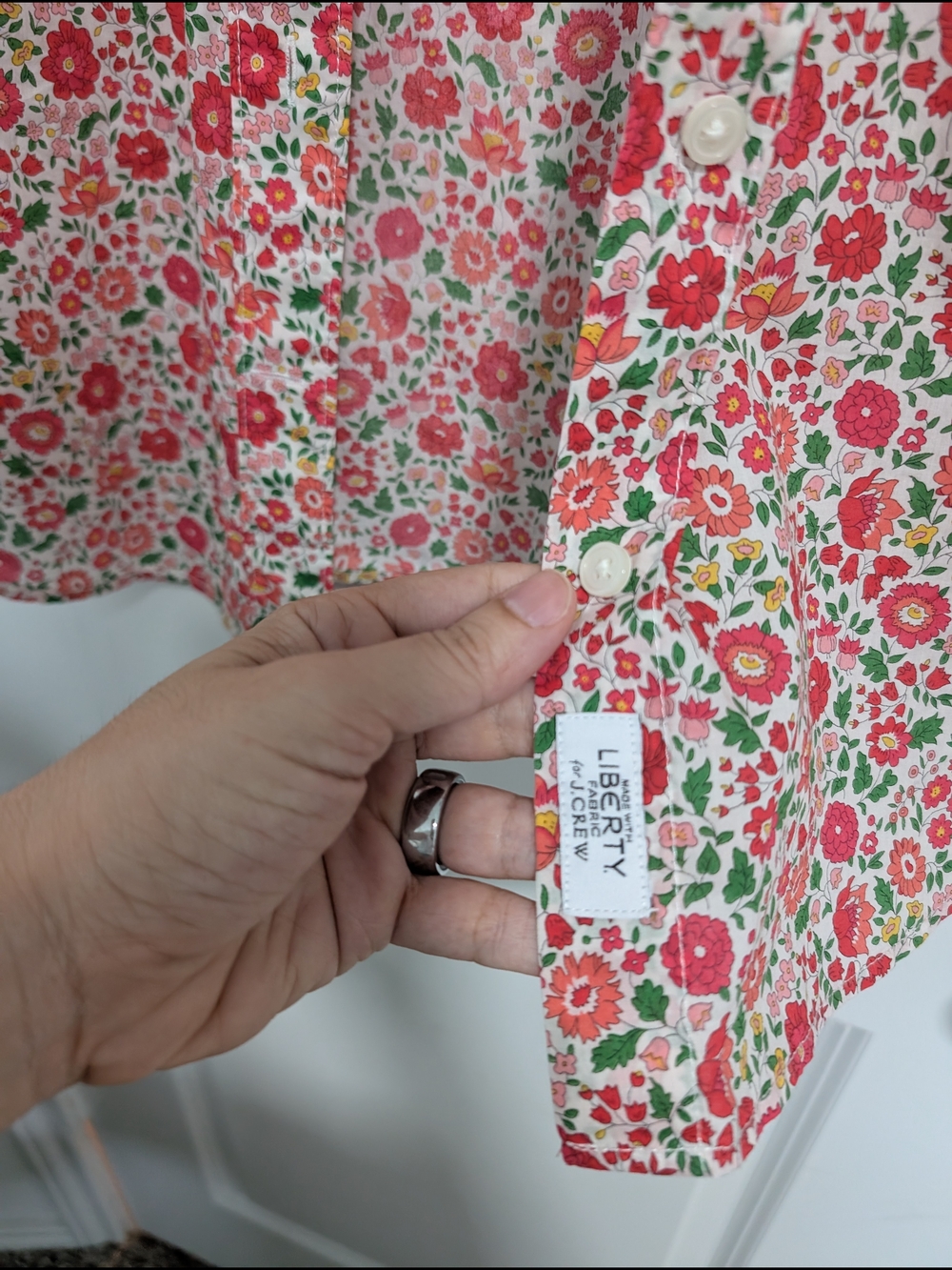 J.Crew Slim-fit shirt in Liberty® Danjo floral - Picture 8 of 10